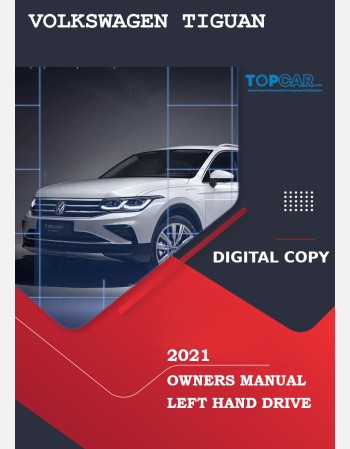 volkswagen tiguan 2021 owners manual